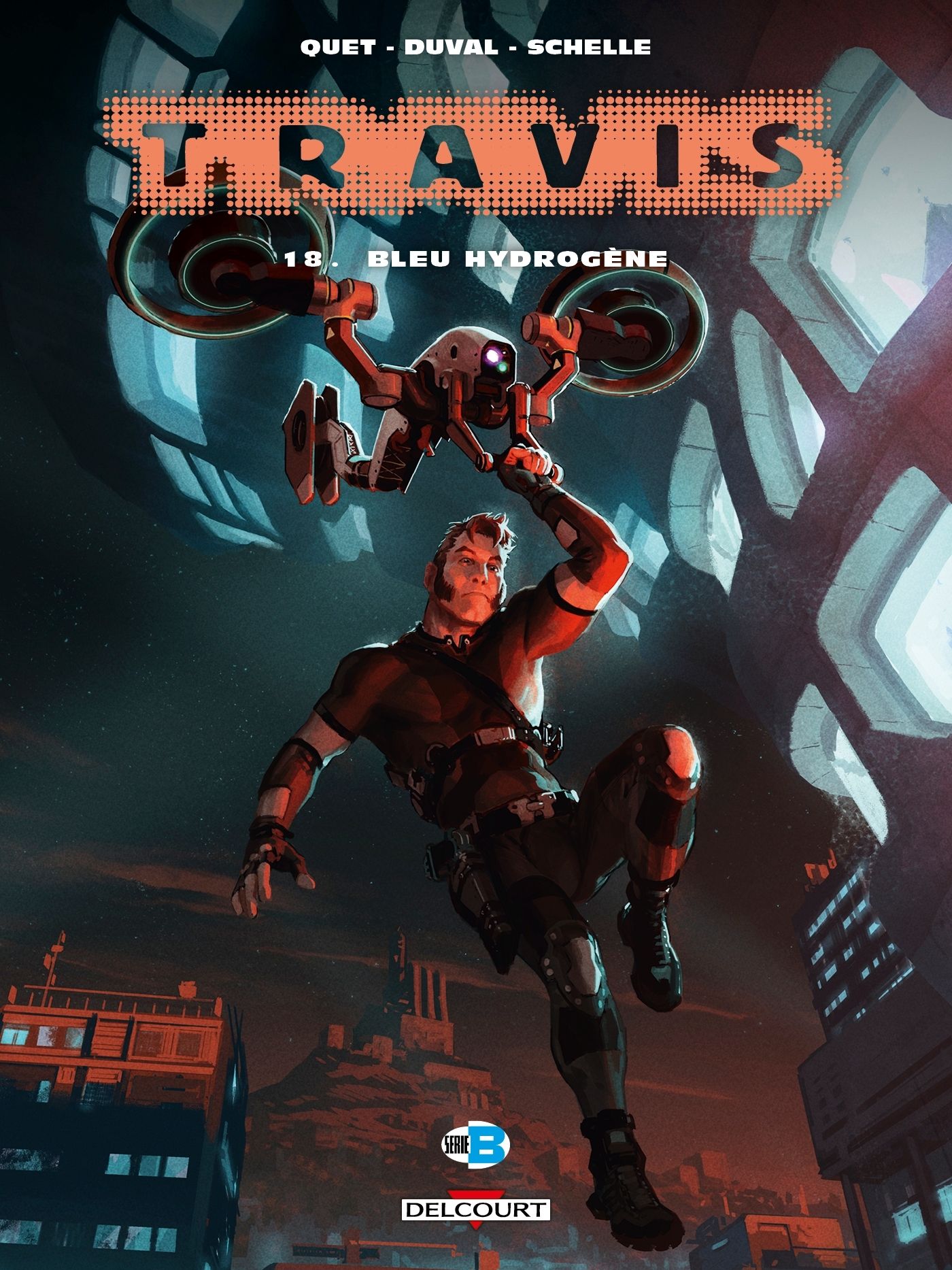 TRAVIS T18 - BLEU HYDROGENE