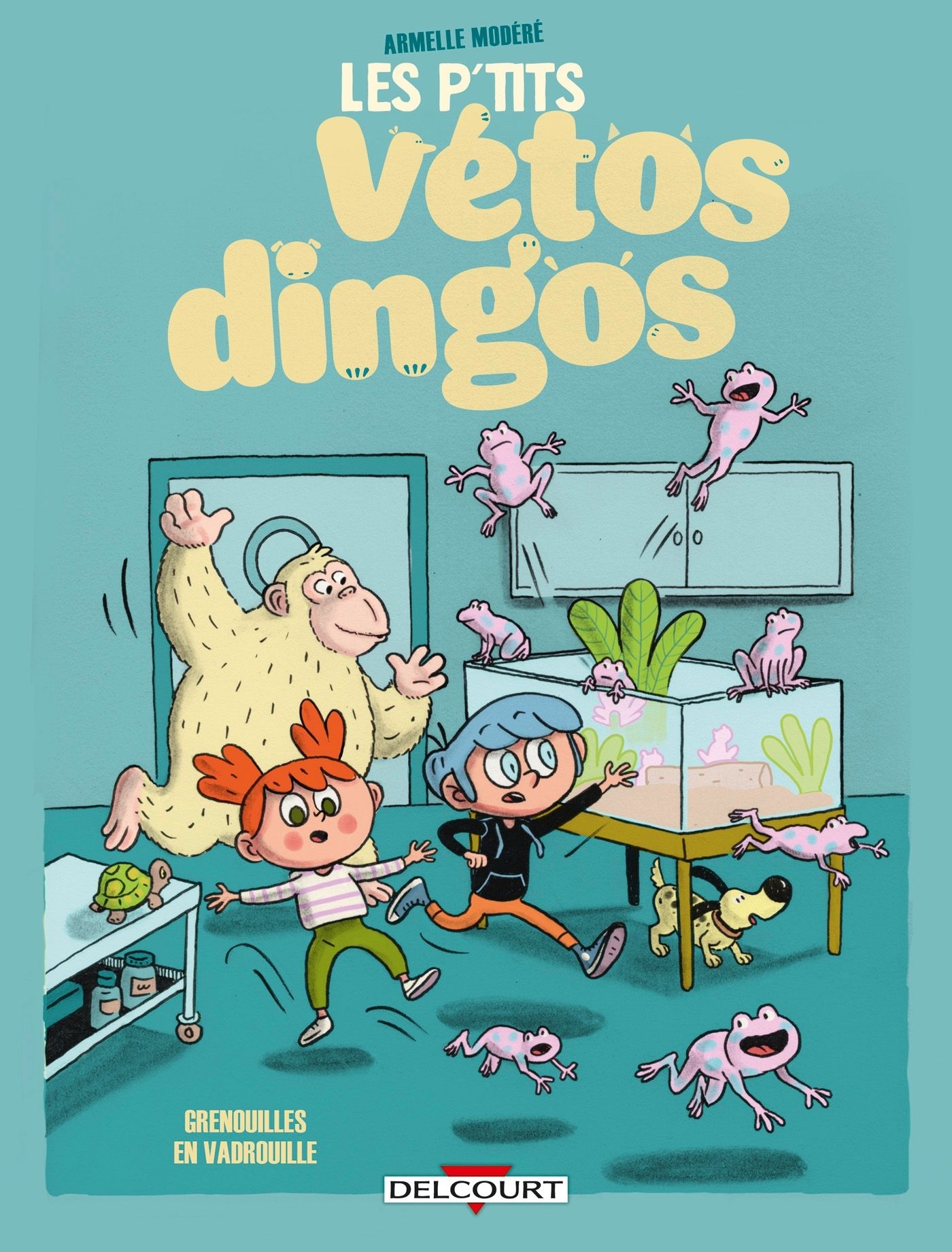 LES P'TITS VETOS DINGOS T01 - LES GRENOUILLES EN VADROUILLE