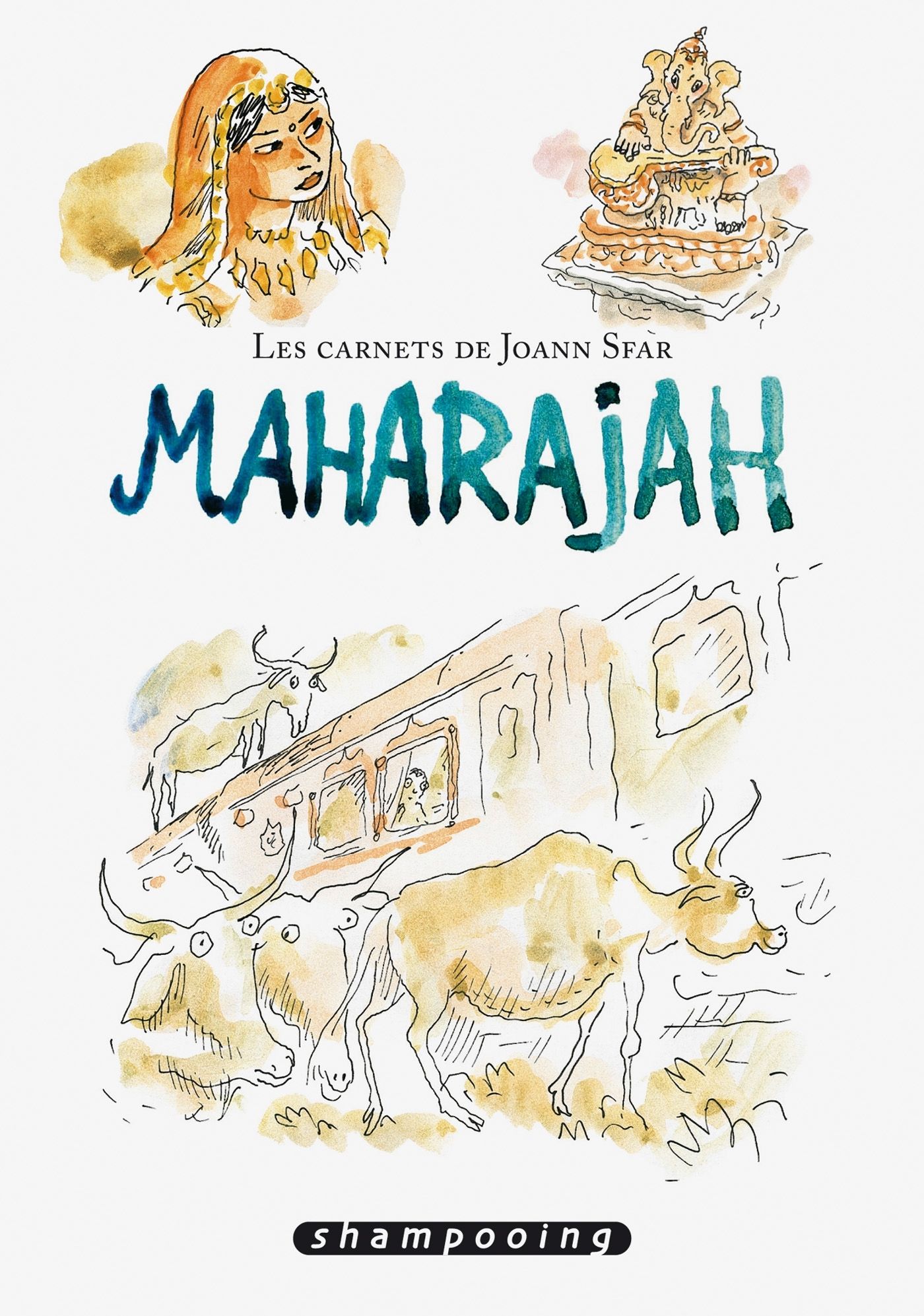 LES CARNETS DE JOANN SFAR - ONE-SHOT - LES CARNETS DE JOANN SFAR - MAHARAJAH