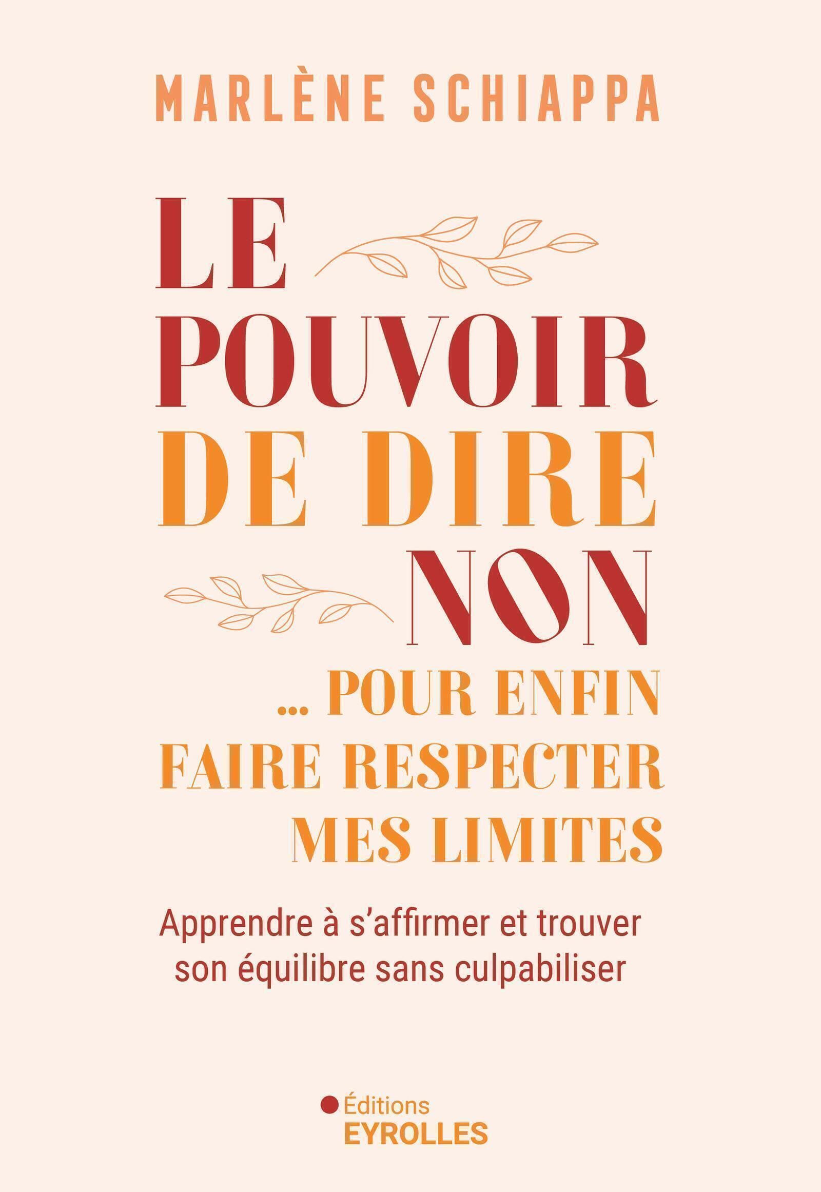 LE POUVOIR DE DIRE NON... POUR ENFIN FAIRE RESPECTER MES LIMITES - APPRENDRE A S'AFFIRMER ET TROUVER