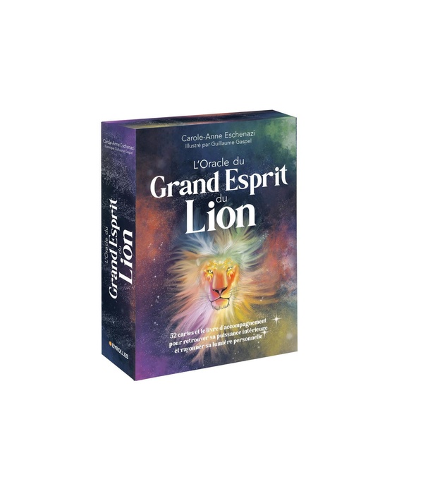 L'ORACLE DU GRAND ESPRIT DU LION - 52 CARTES ET LE LIVRE D'ACCOMPAGNEMENT POUR RETROUVER SA PUISSANC