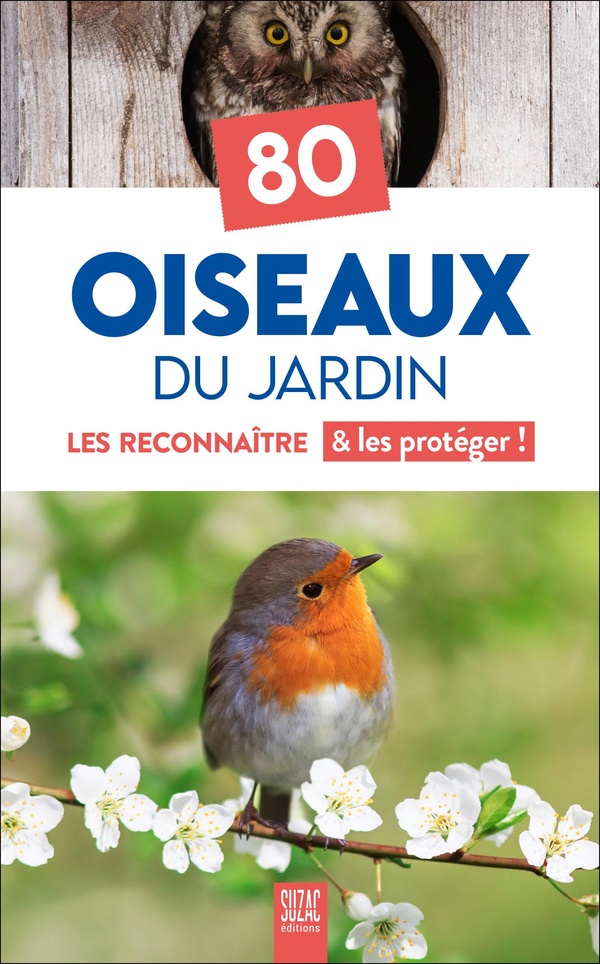 80 OISEAUX DU JARDIN - LES RECONNAITRE & LES PROTEGER ! - ILLUSTRATIONS, COULEUR