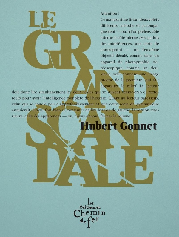 LE GRAND SCANDALE