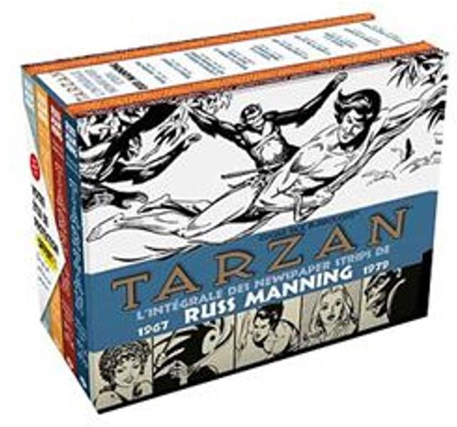 COFFRET TARZAN : INTEGRALE RUSS MANNING NEWSPAPER STRIPS