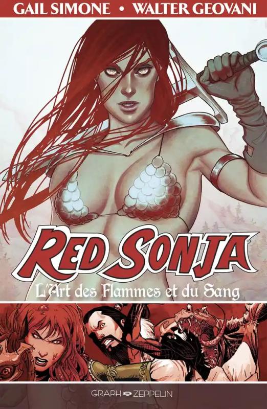 RED SONJA (2): LART DES FLAMMES ET DU SANG