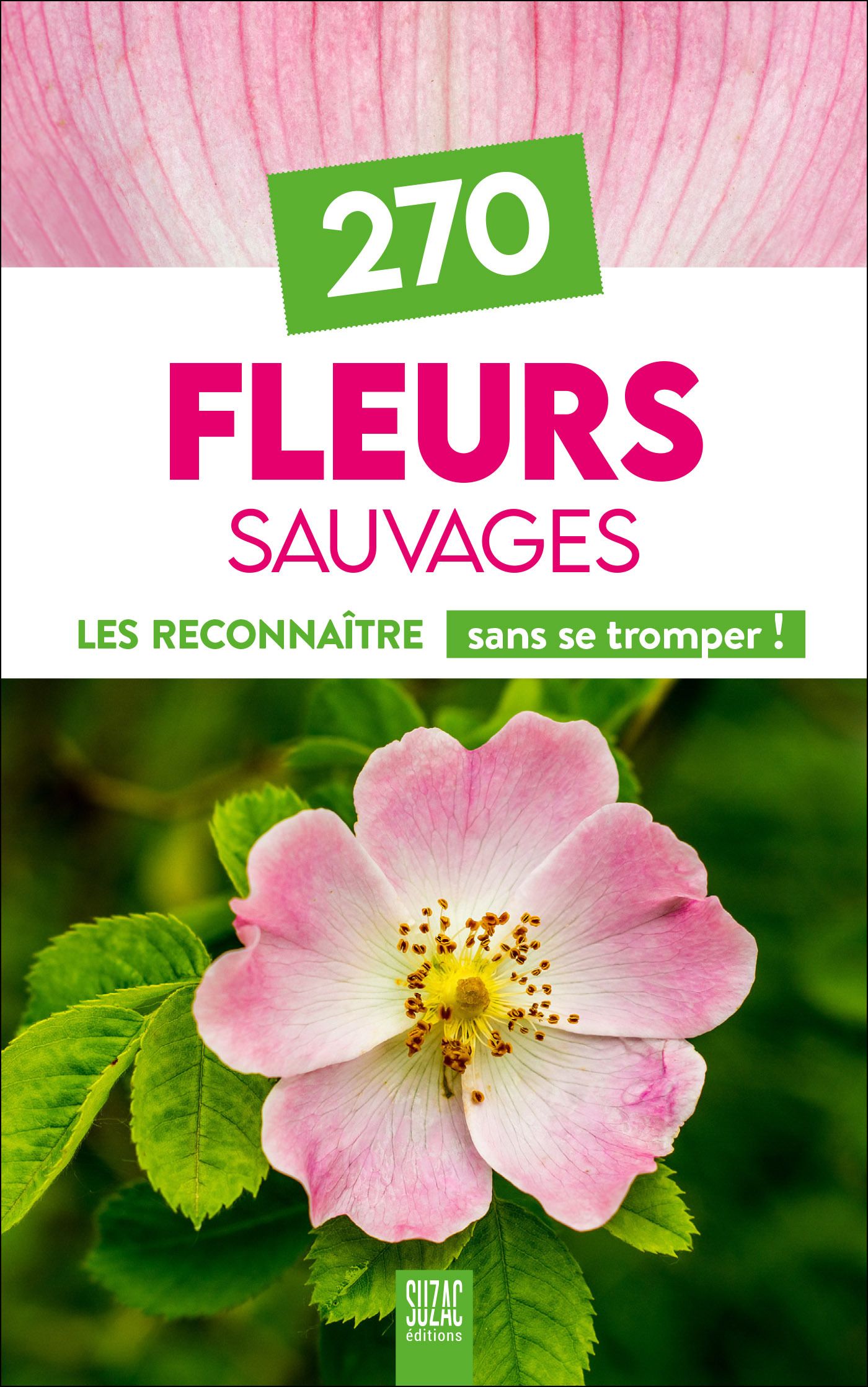 270 FLEURS SAUVAGES DE FRANCE - LES RECONNAITRE SANS SE TROMPER