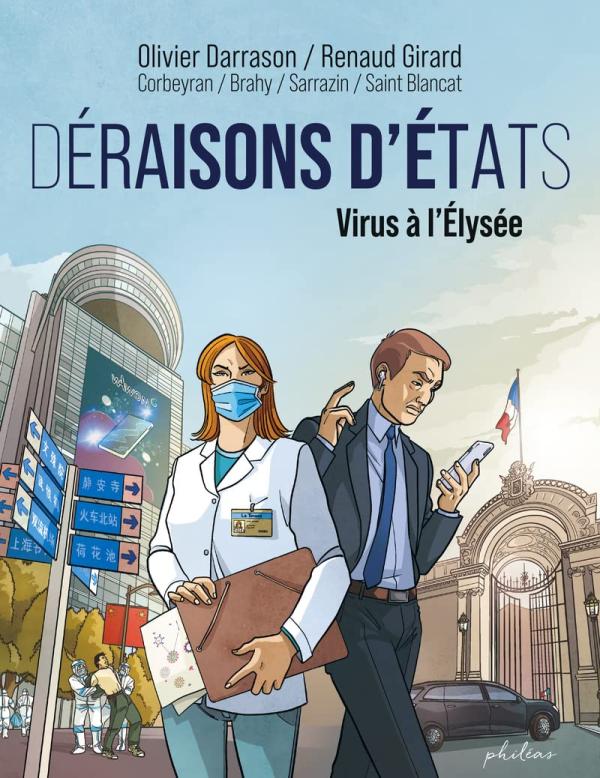 BANDES DESSINEES - DERAISONS D'ETATS - VIRUS A L'ELYSEE