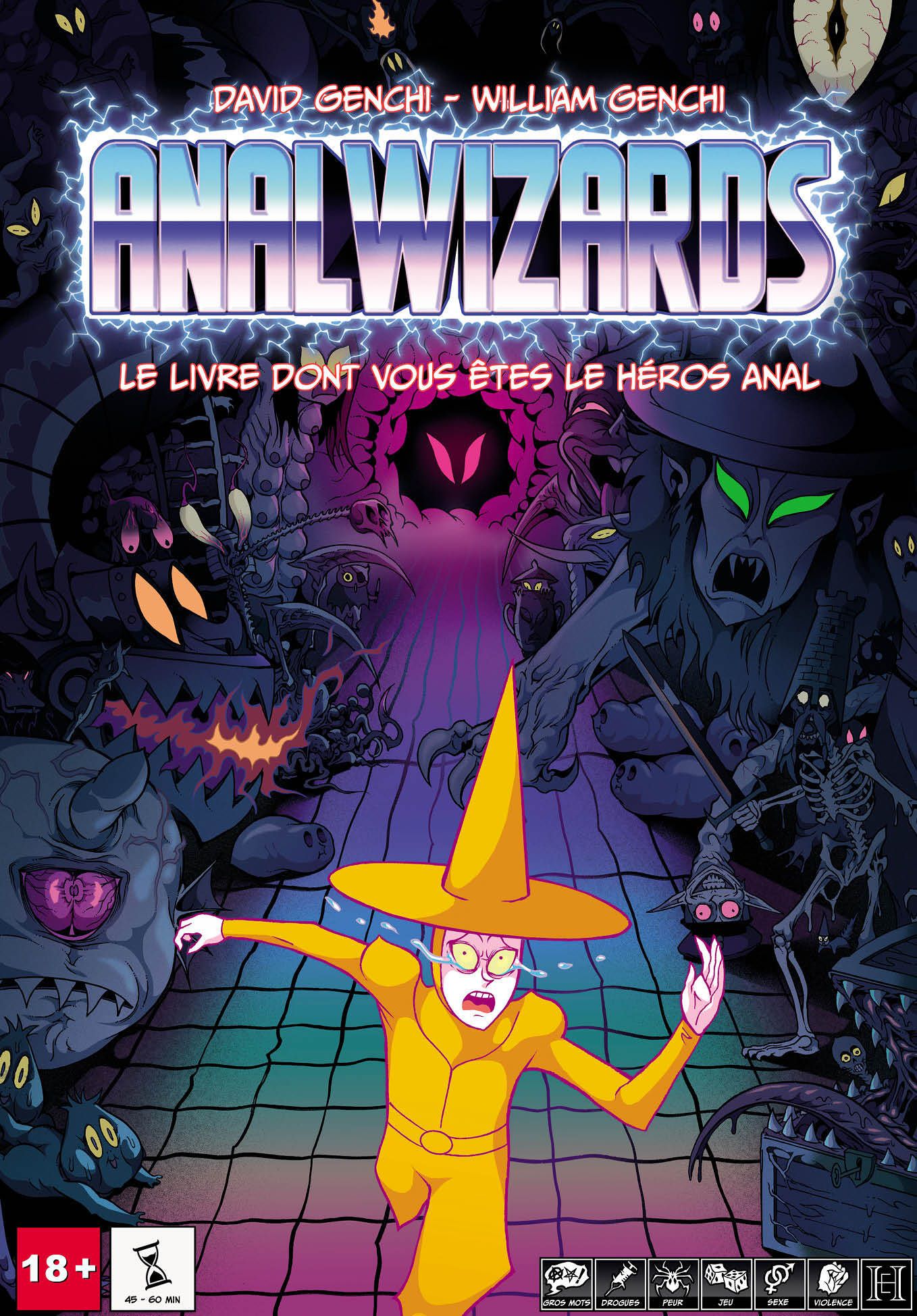ANAL WIZARDS - LE LIVRE DONT VOUS ETES L'ANTIHEROS