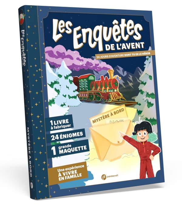 LES ENQUETE DE L'AVENT - MYSTERE A BORD - 24 JOURS D'AVENTURE DONT TU ES LE HEROS !