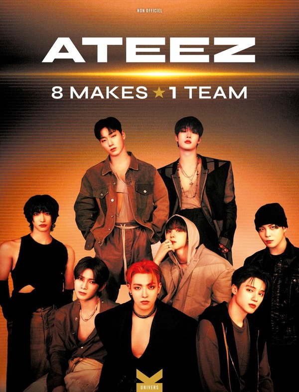 ATEEZ - 8 MAKES 1 TEAM (VERSION FRANCAISE)