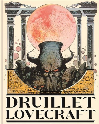 DRUILLET - LOVECRAFT - ILLUSTRATIONS, COULEUR