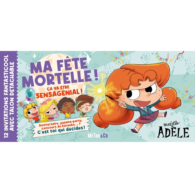 LES NOUVELLES CARTES D'INVITATION MORTELLE ADELE
