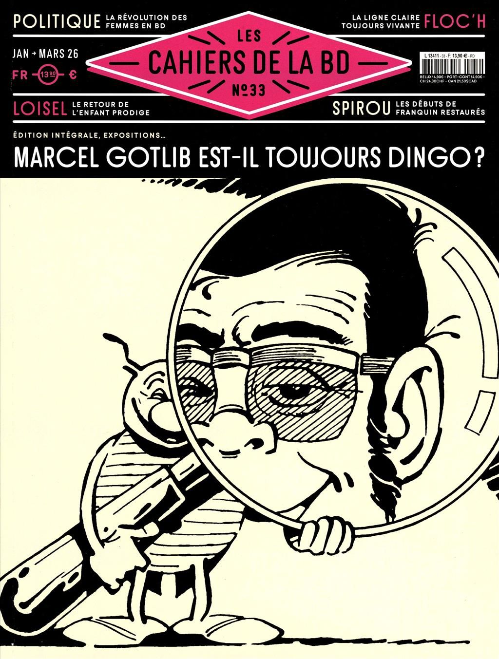 LES CAHIERS DE LA BD N 33