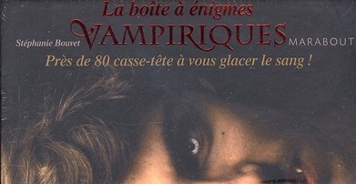 BOITE A ENIGMES VAMPIRIQUES