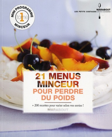 21 MENUS MINCEUR POUR PERDRE DU POIDS 1