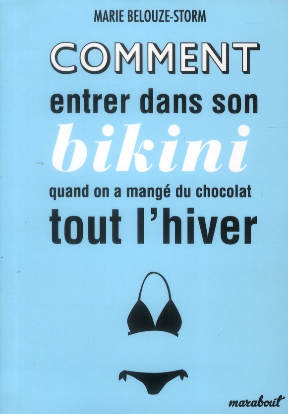 COMMENT ENTRER DANS SON BIKINI QUAND ON A MANGE DU CHOCOLAT TOUT L'HIVER