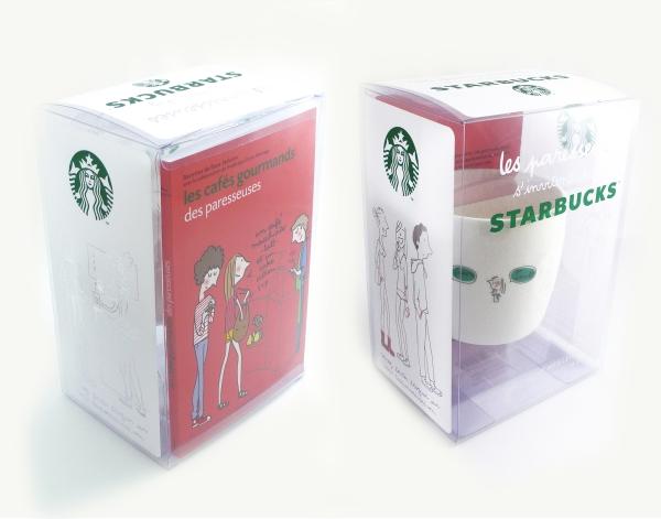 COFFRET LIVRE MUG STARBUCK DES PARESSEUSES