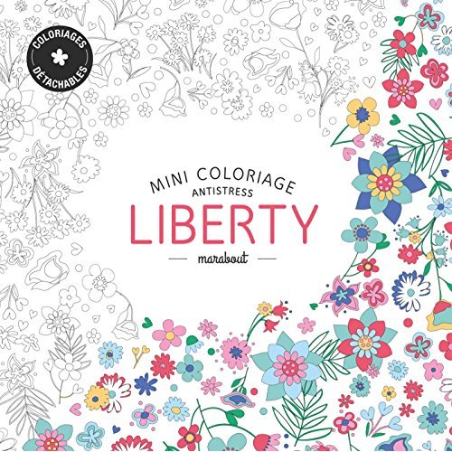 MINI COLORIAGE ANTISTRESS  LIBERTY