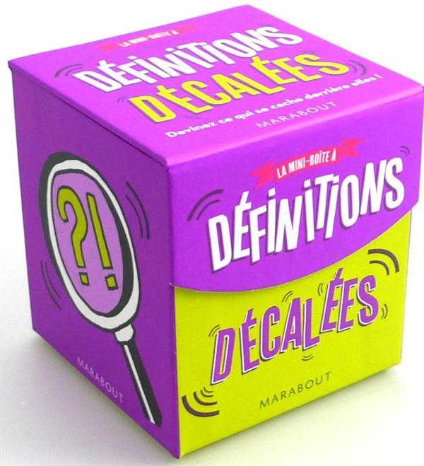 DEFINITIONS DECALEES