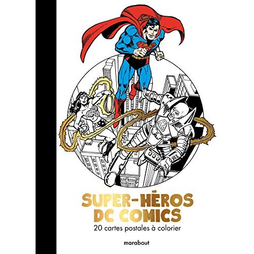 CARTES POSTALES SUPER-HEROS DC COMICS