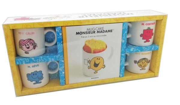 COFFRET LES MINI MUGCAKES MONSIEUR-MADAME