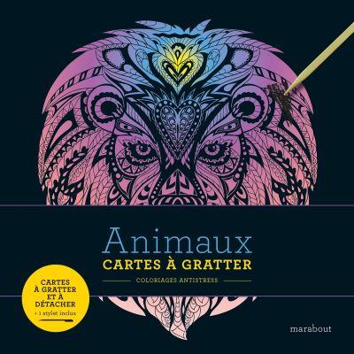 LIVRE A GRATTER - ANIMAUX