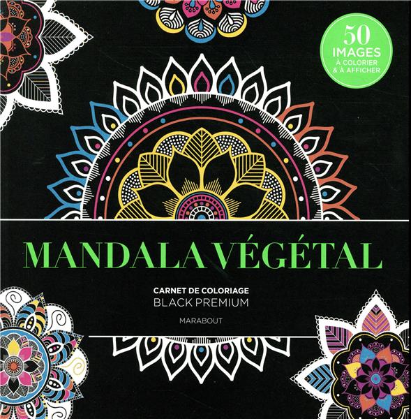 BLACK PREMIUM : MANDALA VEGETAL