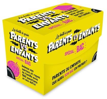 LA BOITE A QUIZ PARENTS VS ENFANTS - SPECIAL BAC