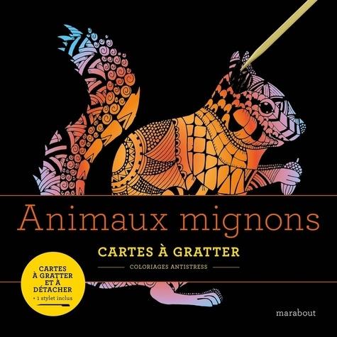 CARTES A GRATTER - ANIMAUX MIGNONS