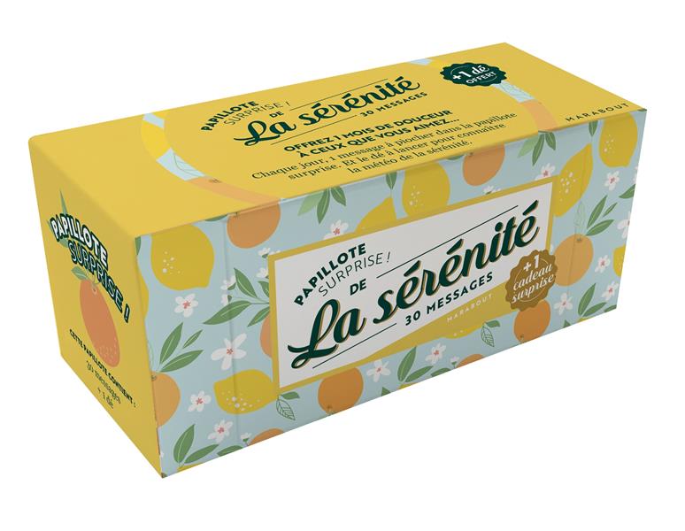 COFFRET - LES PAPILLOTES DE LA SERENITE