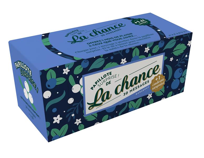 COFFRET - LES PAPILLOTES DE LA CHANCE