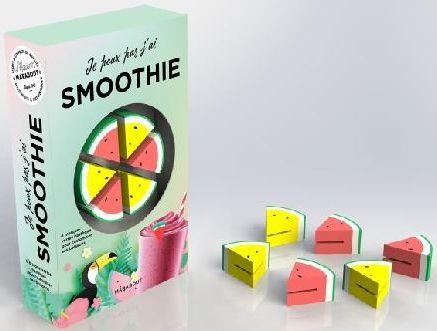 COFFRET - MARQUE-VERRES "JE PEUX JAS J'AI SMOOTHIE"