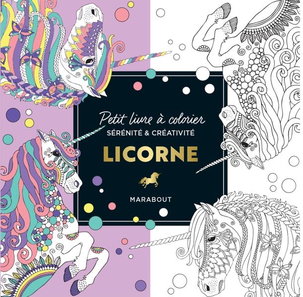 PETIT LIVRE A COLORIER - LICORNE