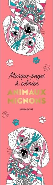 MARQUE-PAGES A COLORIER - ANIMAUX MIGNONS