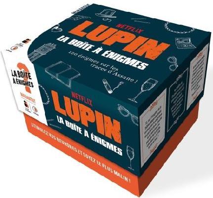 LA BOITE A ENIGMES LUPIN - 126 ENIGMES SUR LES TRACES D'ASSANE !