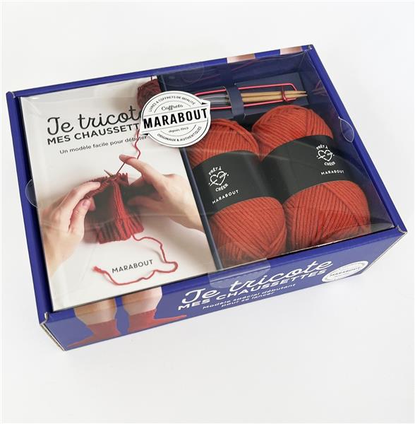 COFFRET JE TRICOTE MES CHAUSSETTES