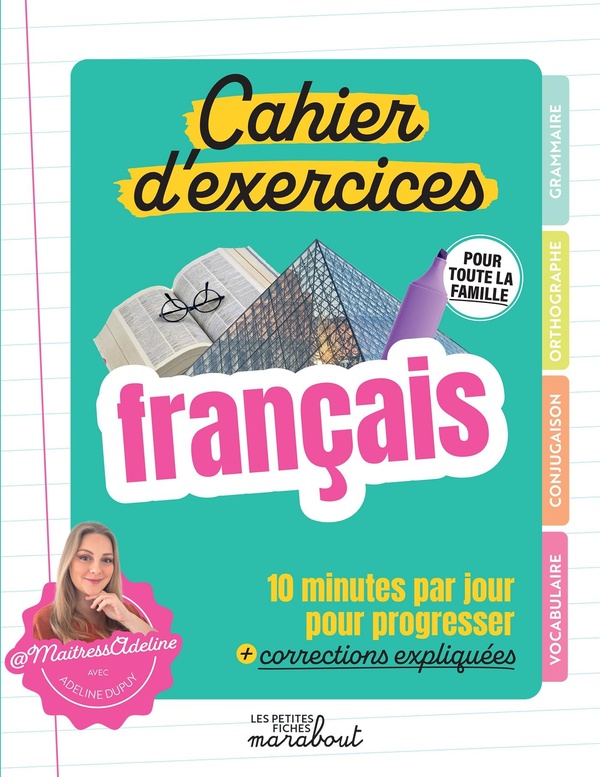 CAHIER D'EXERCICES DE FRANCAIS