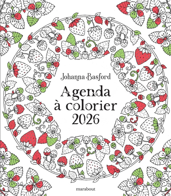 AGENDA A COLORIER 2026