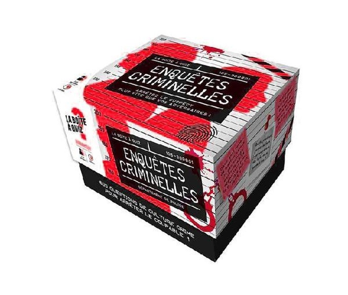 LA BOITE ENQUETES CRIMINELLES - ARRETEZ LE SUSPECT PLUS VITE QUE VOS ADVERSAIRES !
