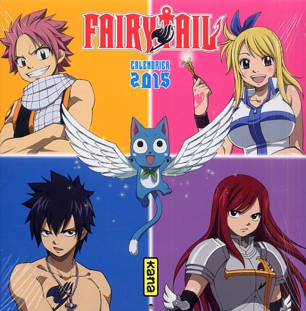 CALENDRIER FAIRY TAIL 2015