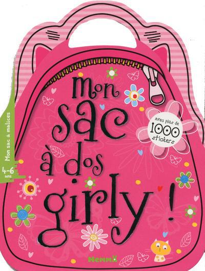 MON SAC A DOS GIRLY ! - AVEC PLUS DE 1000 STICKERS