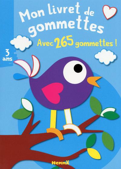 MON LIVRET DE GOMMETTES 3 ANS (OISEAU)