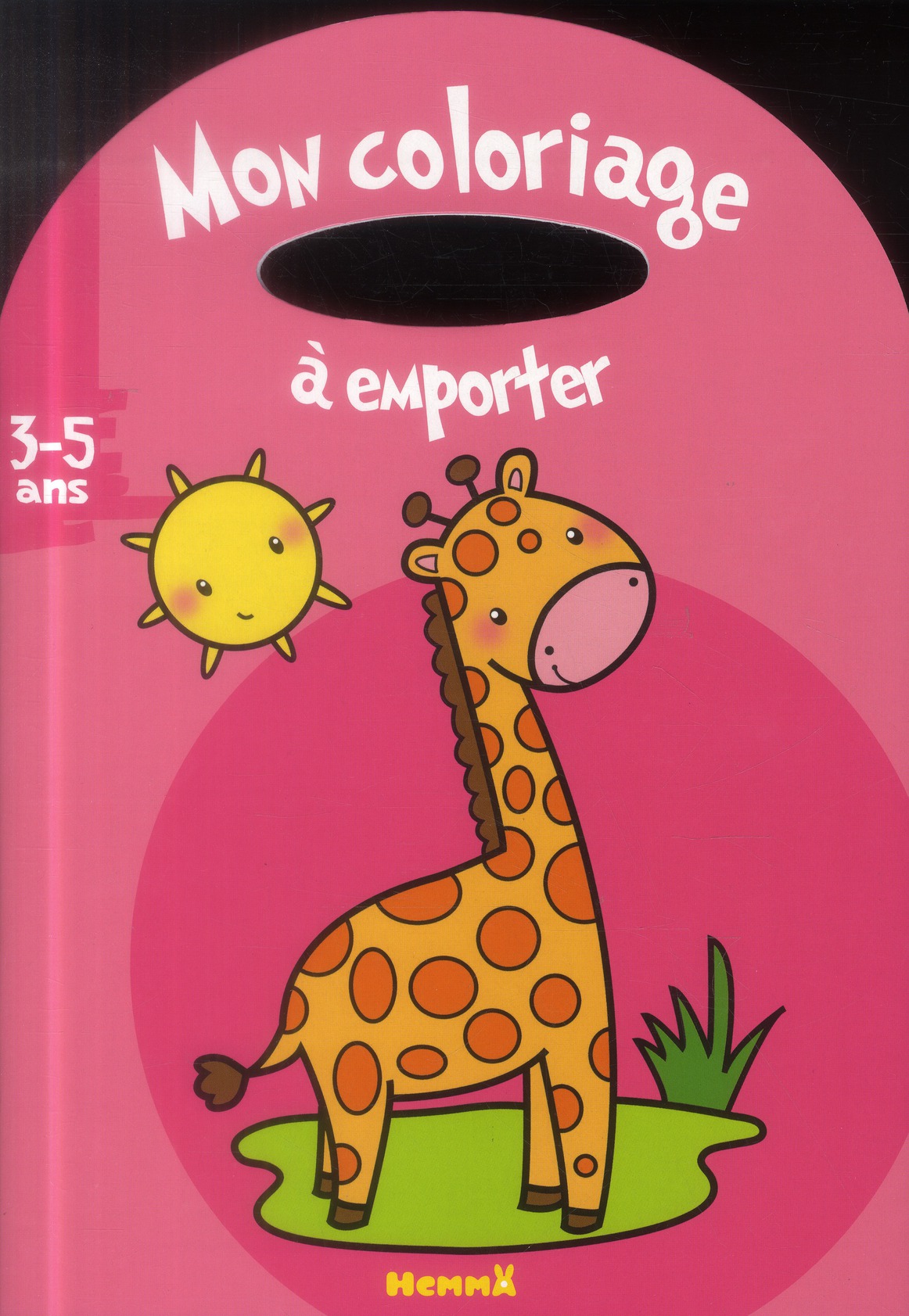 MON COLORIAGE A EMPORTER (3-5 ANS) (GIRAFE)