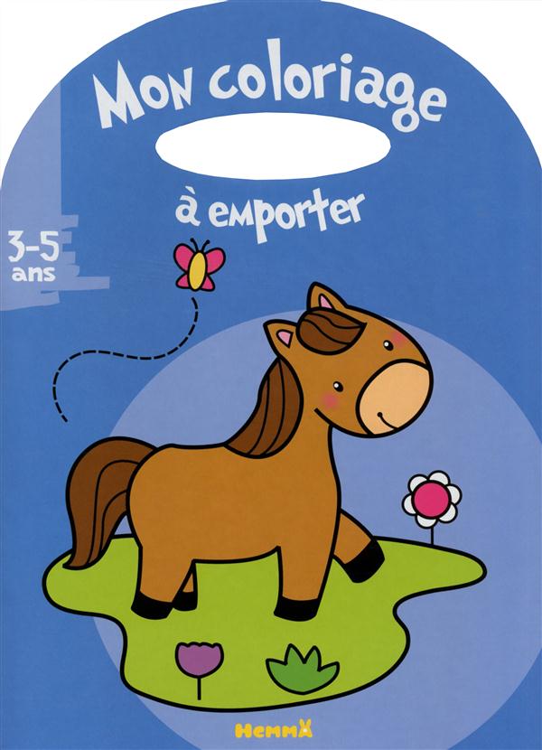 MON COLORIAGE A EMPORTER (3-5 ANS) (CHEVAL)