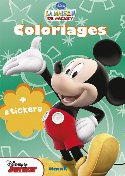 LA MAISON DE MICKEY COLORIAGE + STICKERS