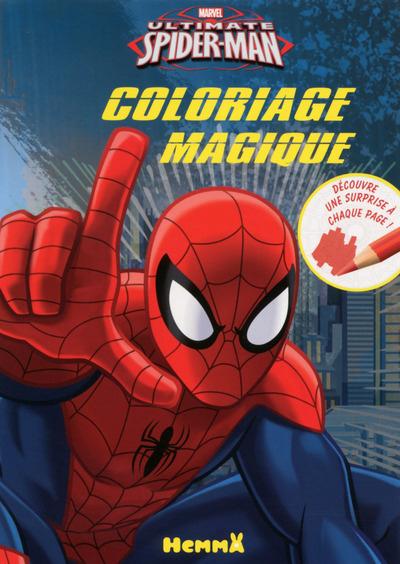 MARVEL ULITMATE SPIDER-MAN COLORIAGE MAGIQUE