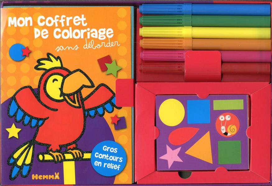 MON COFFRET DE COLORIAGE SANS DEBORDER