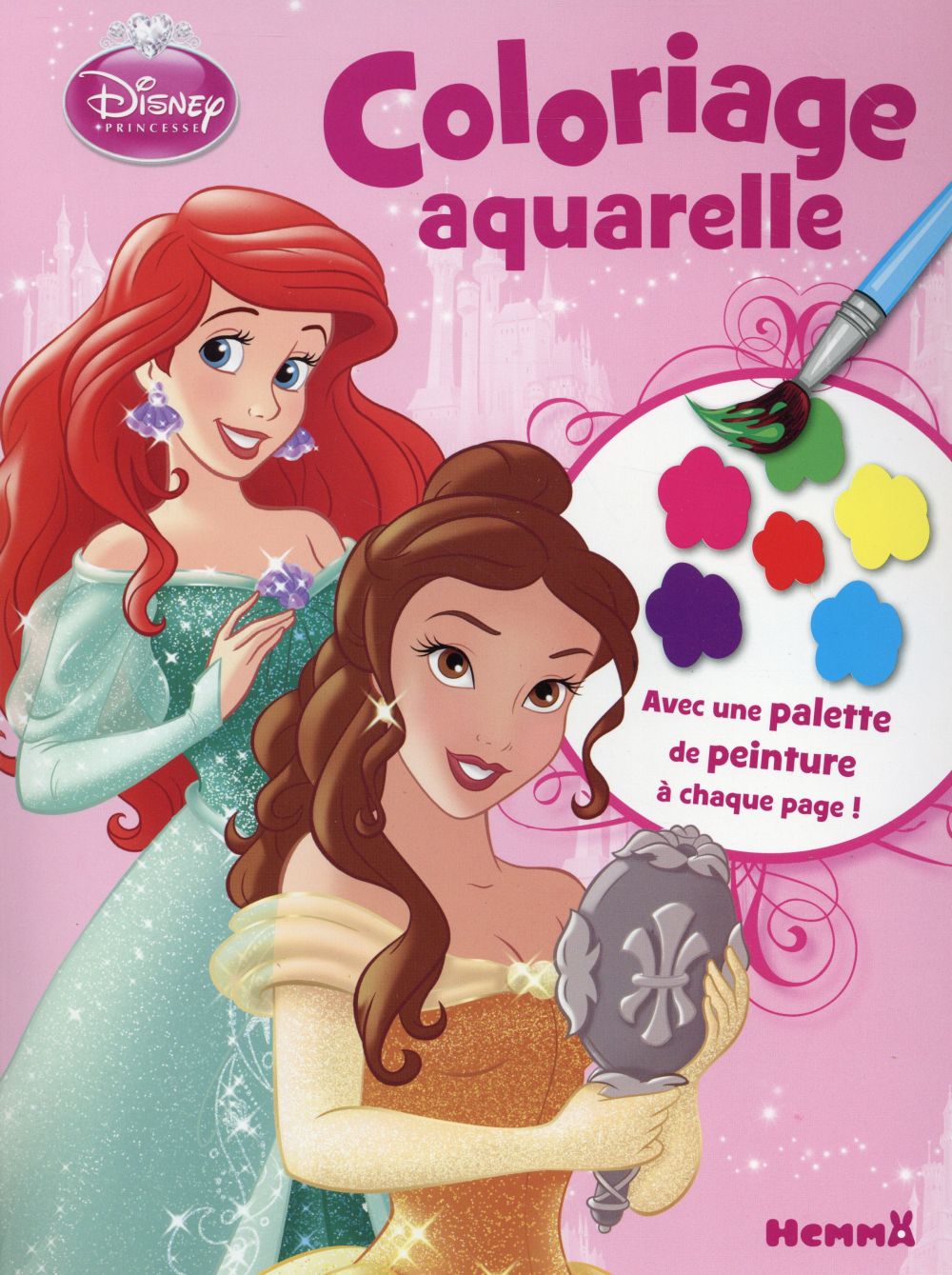 DISNEY PRINCESSE COLORIAGE AQUARELLE