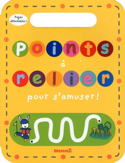 POINTS A RELIER POUR S'AMUSER ! (FOND JAUNE) - PAGES DETACHABLES