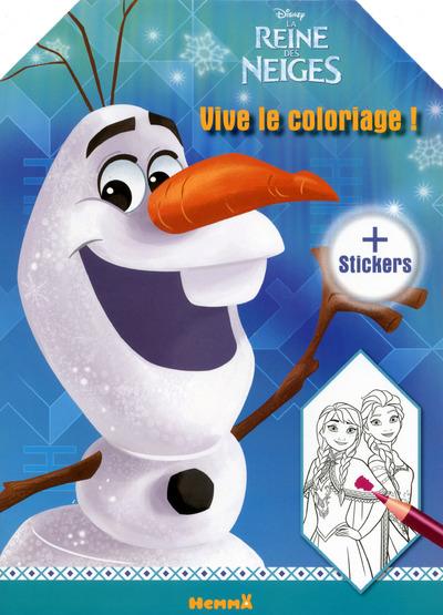 DISNEY LA REINE DES NEIGES VIVE LE COLORIAGE ! (OLAF)